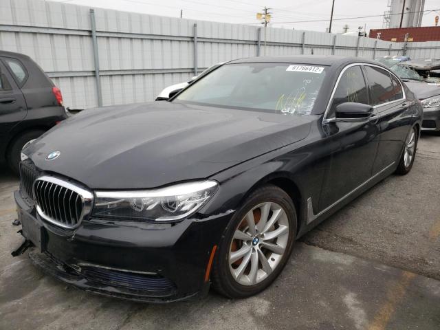 Photo 2 from auction – 2017 BMW 740 I with VIN WBA7E2C59HG739841