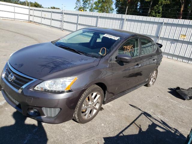 Photo 2 from auction – 2014 NISSAN SENTRA S with VIN 3N1AB7AP1EL675971