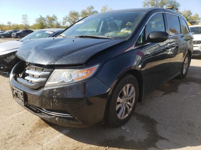 Photo 2 from auction – 2014 HONDA ODYSSEY EX with VIN 5FNRL5H40EB013861
