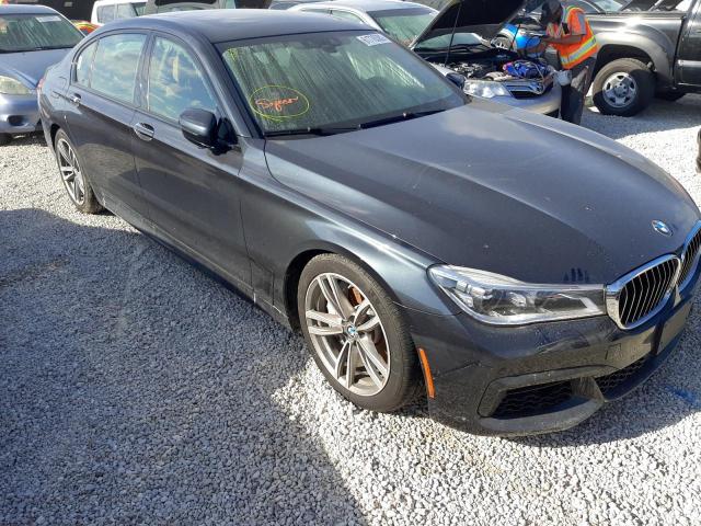 BMW 750I XDRIV 2016 with VIN WBA7F2C52GG415447 - Photo from auction