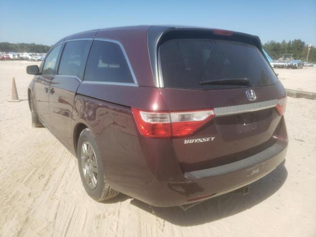 Photo 3 from auction – 2013 HONDA ODYSSEY EX with VIN 5FNRL5H24DB058394