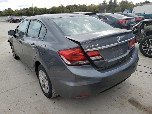 Photo 3 from auction – 2013 HONDA CIVIC LX with VIN 19XFB2F52DE099677