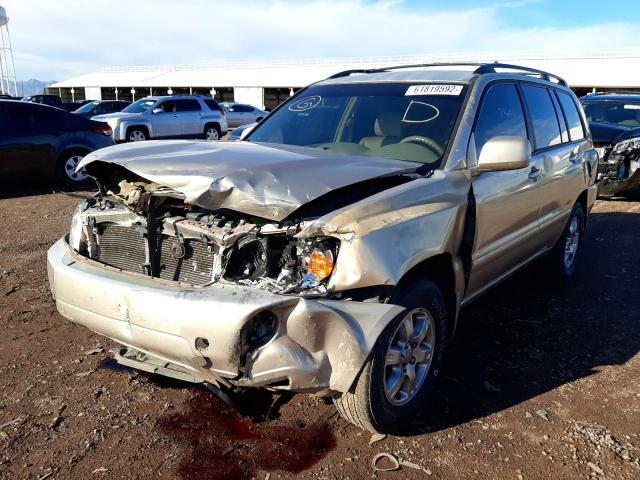 Photo 2 from auction – 2004 TOYOTA HIGHLANDER with VIN JTEGP21A840006059