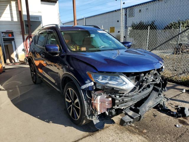 NISSAN ROGUE SV 2017 with VIN 5N1AT2MV3HC874104 - Photo from auction