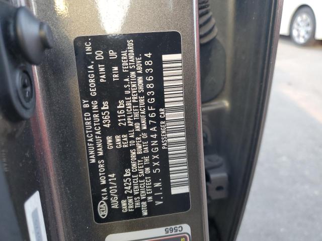 Photo 10 from auction – 2015 KIA OPTIMA EX with VIN 5XXGN4A76FG386384