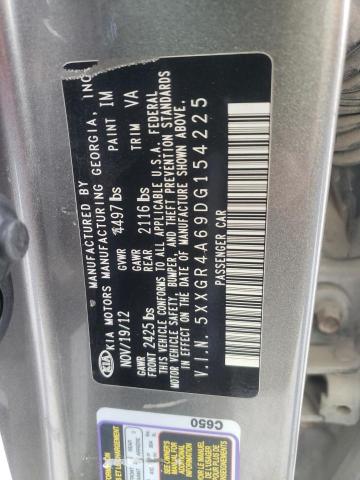Photo 10 from auction – 2013 KIA OPTIMA SX with VIN 5XXGR4A69DG154225