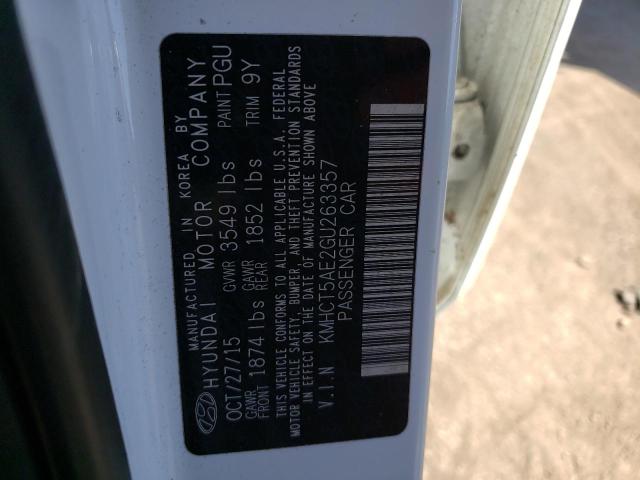 Photo 10 from auction – 2016 HYUNDAI ACCENT SE with VIN KMHCT5AE2GU263357
