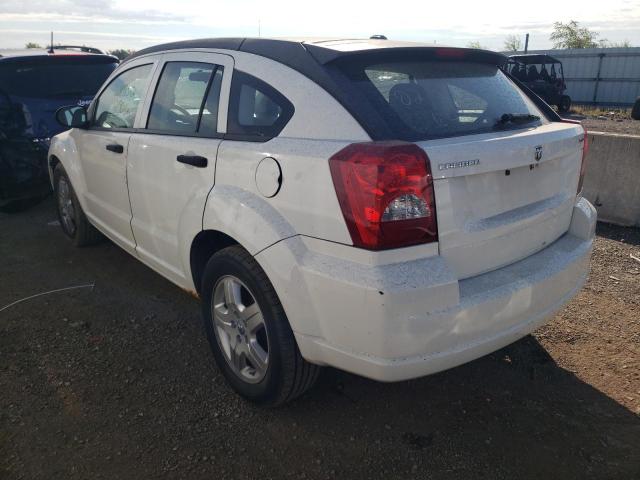 Photo 3 from auction – 2008 DODGE CALIBER SX with VIN 1B3HB48B18D720293