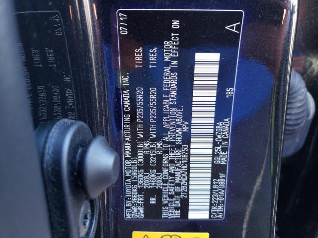 Photo 10 from auction – 2017 LEXUS RX 350 BAS with VIN 2T2BZMCA7HC108753