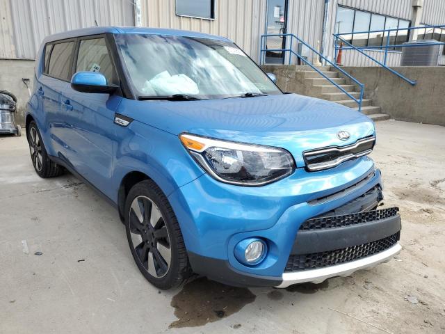 KIA SOUL + 2018 with VIN KNDJP3A5XJ7583679 - Photo from auction