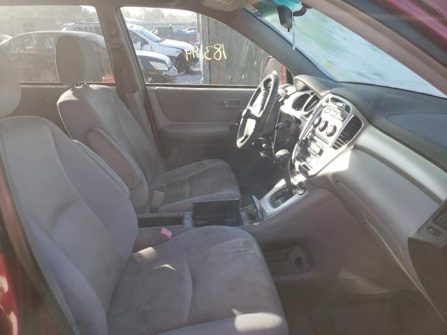 Photo 5 from auction – 2005 TOYOTA HIGHLANDER with VIN JTEGP21A450068821