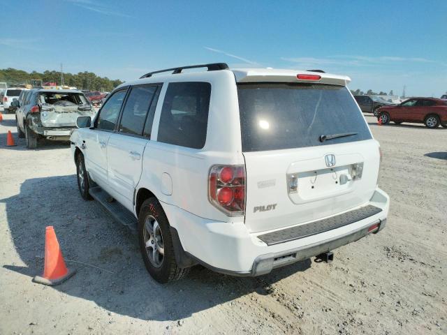 Фото 3 с аукциона – 2007 HONDA PILOT EXL с VIN 5FNYF28707B018931