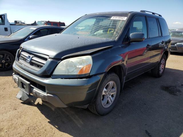 Photo 2 from auction – 2005 HONDA PILOT EXL with VIN 2HKYF18585H529133