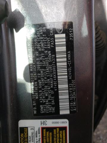 Photo 10 from auction – 2009 TOYOTA CAMRY with VIN 4T4BE46K89R074378