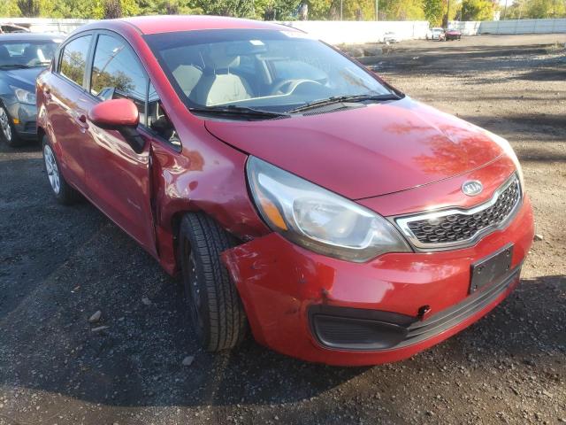 KIA RIO EX 2013 with VIN KNADN4A30D6124739 - Photo from auction