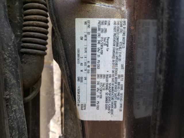 Photo 10 from auction – 2014 FORD FOCUS SE with VIN 1FADP3F20EL129472