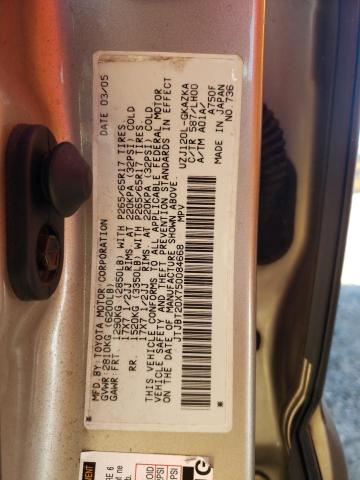 Photo 10 from auction – 2005 LEXUS GX 470 with VIN JTJBT20X750084668
