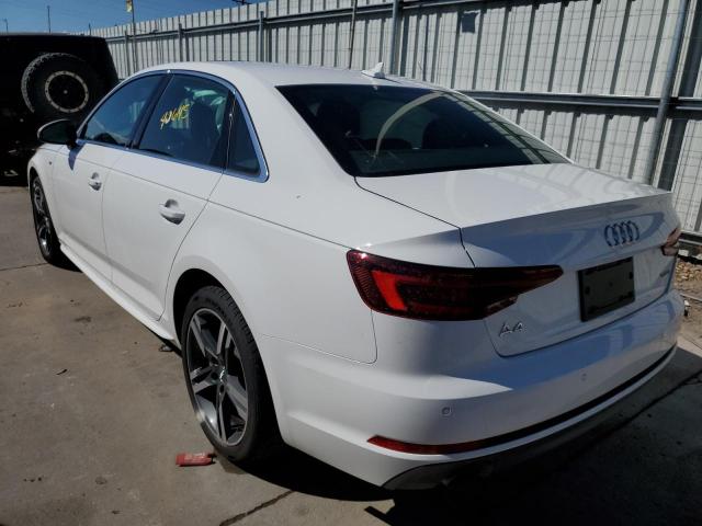 Photo 3 from auction – 2018 AUDI A4 PREMIUM with VIN WAUENAF43JA051847