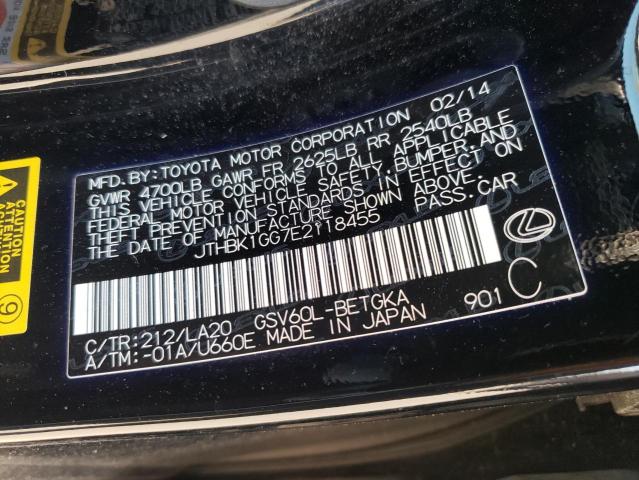 Фото 10 с аукциона – 2014 LEXUS ES 350 с VIN JTHBK1GG7E2118455