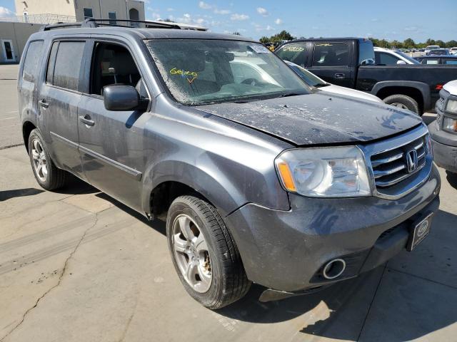HONDA PILOT EXL 2013 with VIN 5FNYF4H50DB032236 - Photo from auction
