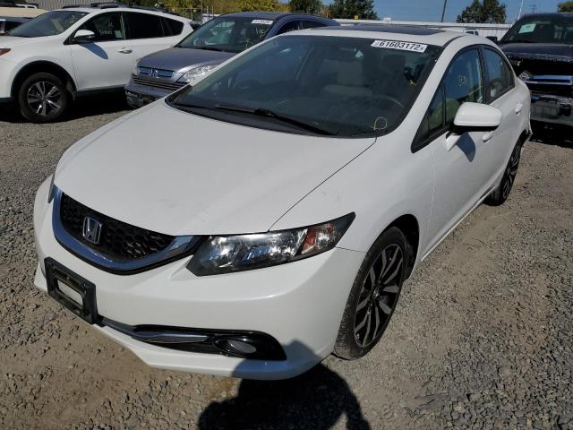 Zdjęcie 2 z aukcji – 2015 HONDA CIVIC EXL z VIN 19XFB2F96FE243236