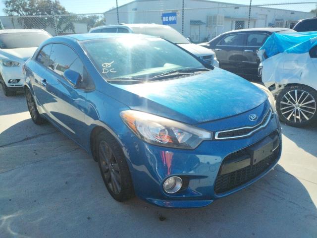 KIA FORTE EX 2014 with VIN KNAFX6A85E5176191 - Photo from auction