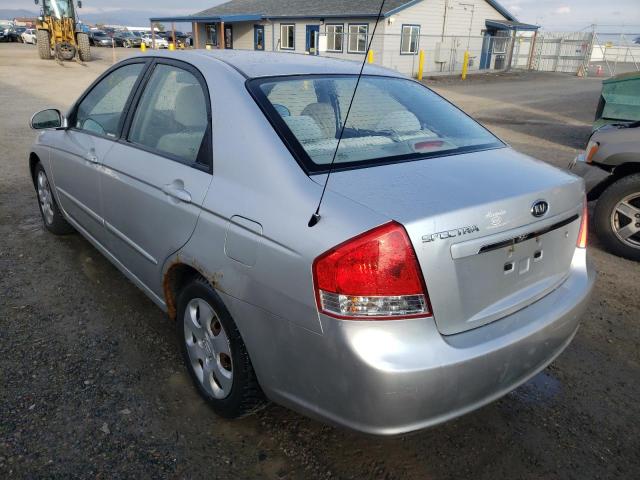 Photo 3 from auction – 2009 KIA SPECTRA EX with VIN KNAFE222995645300