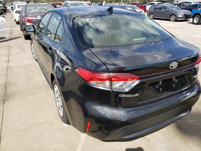 Photo 3 from auction – 2022 TOYOTA COROLLA LE with VIN JTDEPMAE1NJ217108
