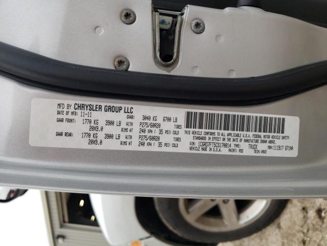 Photo 10 from auction – 2012 DODGE RAM 1500 S with VIN 1C6RD7FT5CS170814