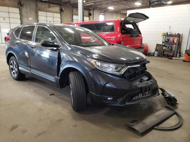 HONDA CR-V EX 2017 with VIN 5J6RW2H51HL057152 - Photo from auction