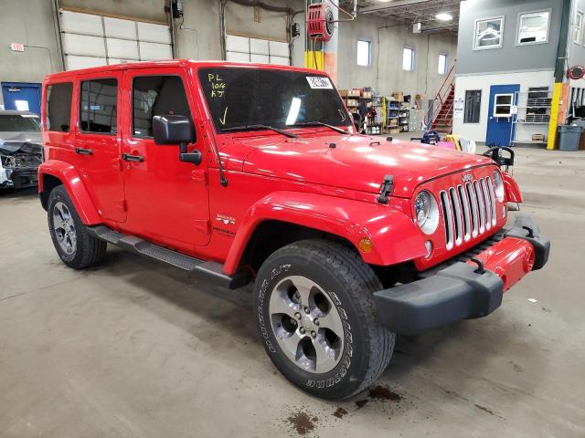 JEEP WRANGLER U 2016 with VIN 1C4BJWEGXGL240972 - Photo from auction