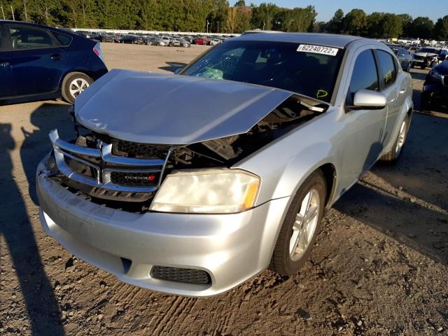 Photo 2 from auction – 2011 DODGE AVENGER MA with VIN 1B3BD1FB8BN526296