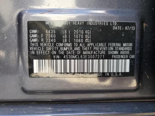 صورة رقم 10 من المزاد - 2014 SUBARU LEGACY 2.5 مع VIN 4S3BMCL63E3007271