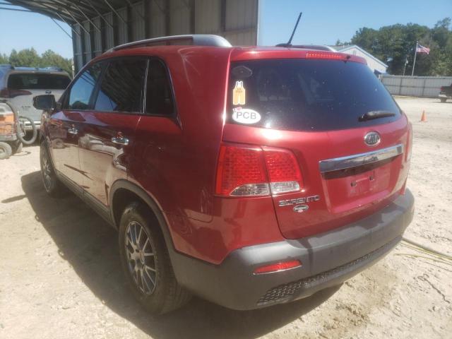 Photo 3 from auction – 2011 KIA SORENTO BA with VIN 5XYKT3A14BG067674
