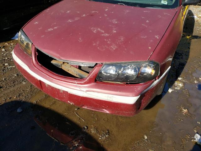 Photo 9 from auction – 2005 CHEVROLET IMPALA with VIN 2G1WF52E559263072