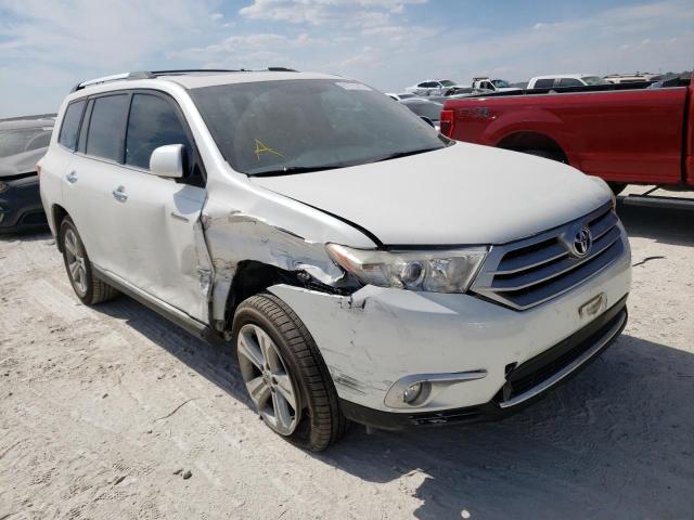 TOYOTA HIGHLANDER 2013 with VIN 5TDYK3EH5DS115774 - Photo from auction