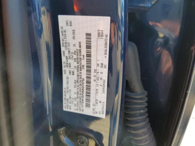 Photo 10 from auction – 2019 FORD F150 SUPER with VIN 1FTEW1EP2KKD75752