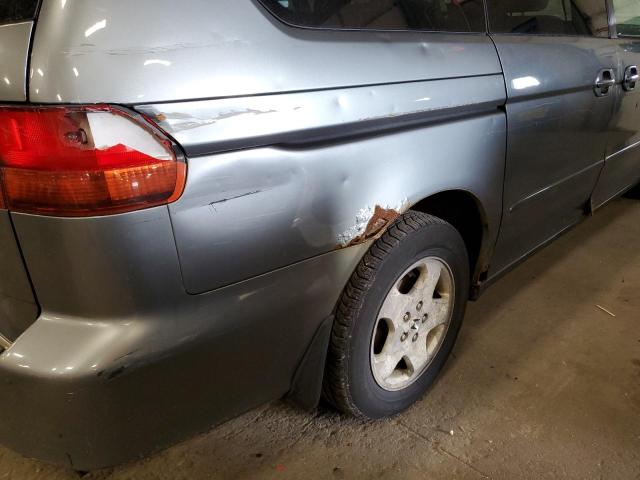 Photo 9 from auction – 2000 HONDA ODYSSEY EX with VIN 2HKRL1865YH560995