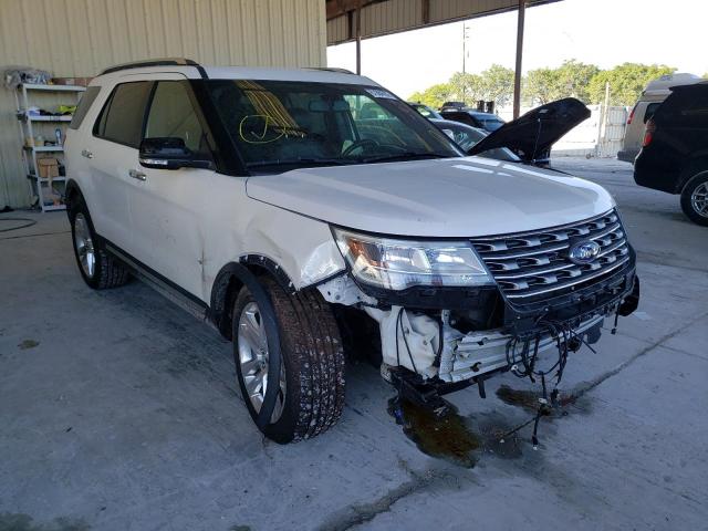 FORD EXPLORER L 2017 with VIN 1FM5K8F82HGD84440 - Photo from auction