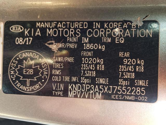 Photo 10 from auction – 2018 KIA SOUL + with VIN KNDJP3A5XJ7552285