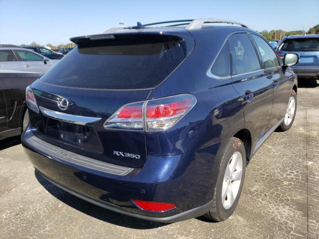 Photo 4 from auction – 2013 LEXUS RX 350 BAS with VIN 2T2BK1BA6DC166416