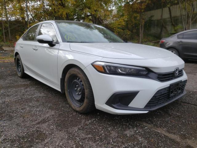 HONDA CIVIC EX 2022 with VIN 2HGFE2F36NH123489 - Photo from auction