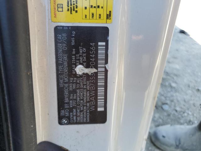 Photo 10 from auction – 2009 BMW 335 I with VIN WBAWB73539P044564