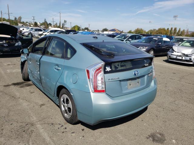 Photo 3 from auction – 2015 TOYOTA PRIUS with VIN JTDKN3DU5F1884710