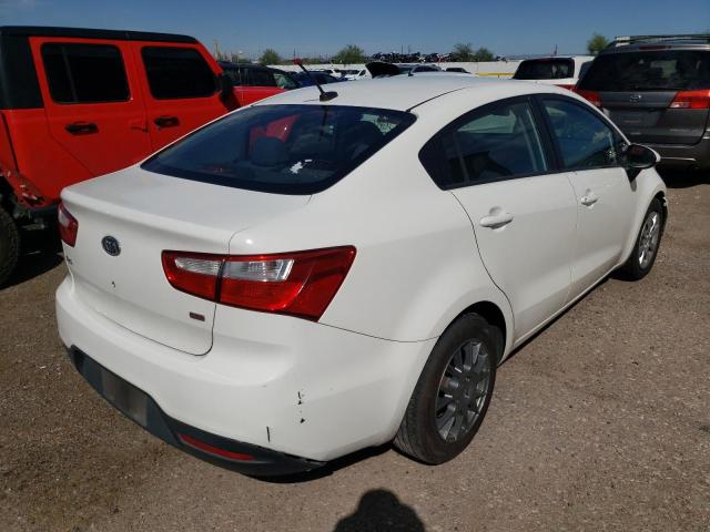 Photo 4 from auction – 2012 KIA RIO LX with VIN KNADM4A30C6095325