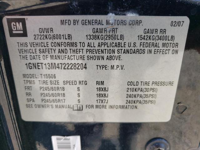 Photo 10 from auction – 2007 CHEVROLET TRAILBLAZE with VIN 1GNET13M472228204