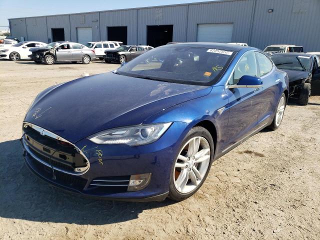 Photo 2 from auction – 2015 TESLA MODEL S 70 with VIN 5YJSA1S10FF099480