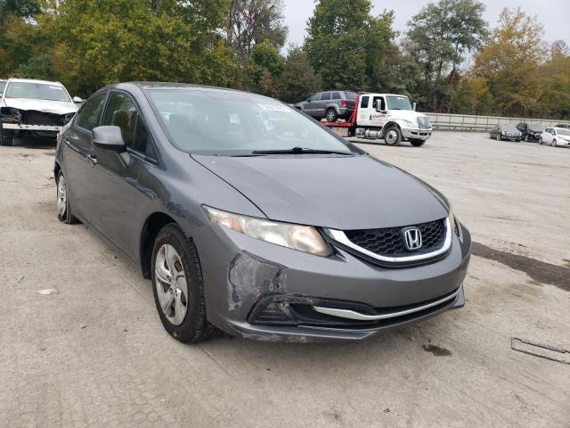 HONDA CIVIC LX 2013 with VIN 19XFB2F54DE233685 - Photo from auction