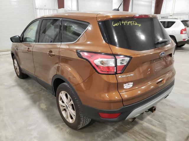 Photo 3 from auction – 2017 FORD ESCAPE SE with VIN 1FMCU0GD6HUC81859