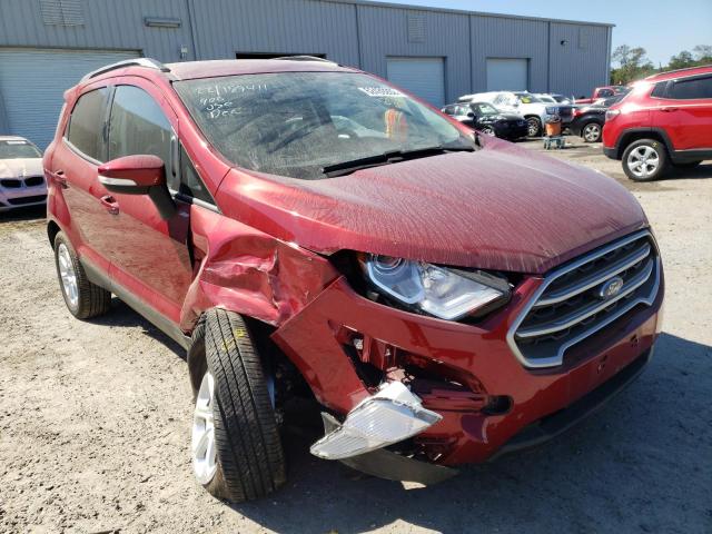 FORD ECOSPORT S 2021 with VIN MAJ3S2GE0MC436748 - Photo from auction